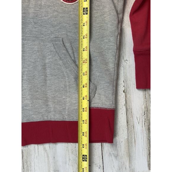 Boston Red Sox Zip Hoodie G-III 4Her by Carl Banks Women’s M MLB Gray Red - Picture 9 of 9